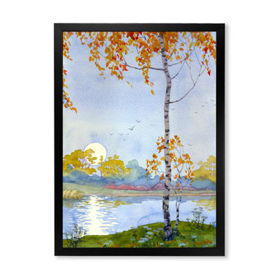 Automne mélancolie - peinture