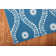 Tapis intérieur / extérieur bleu marine Bertran