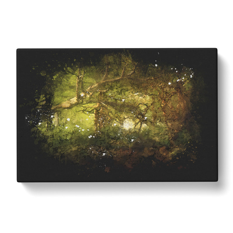Mystical Forest - Wrapped Canvas Print, 35cm H x 50cm W x 3cm D