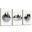 3 Piece Wrapped Canvas Print-641302745