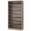 Armoire à chaussures grise 31,49 "de largeur, 9 niveaux 40-45 paires Armoire de rangement pour chaussures autoportante en bois robuste