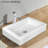 Fontana Vessel Sink and White Touchless Motion Sensor Faucet Combo