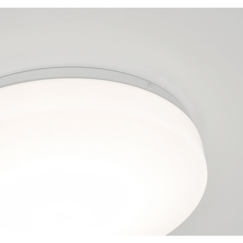 Plafonnier encastré à DEL Hayashi - 120 - 277 V - - 5 tasses - blanc, H 3,34 po x l 19 po x P 19 po