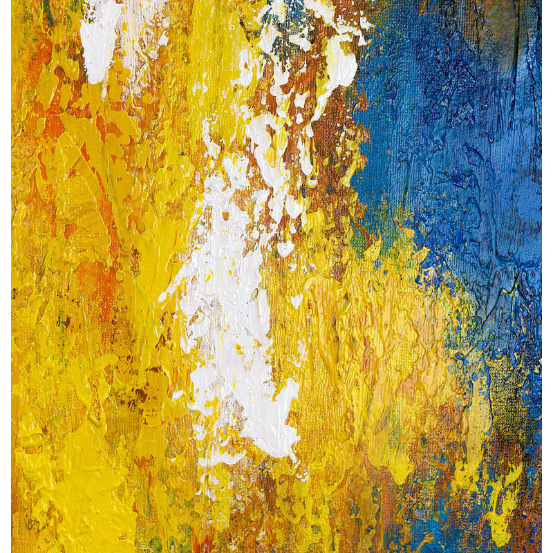 Abstraction - Wrapped Canvas Painting
