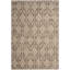 Tapis d'intérieur / extérieur à motif géométrique Abdur Performance