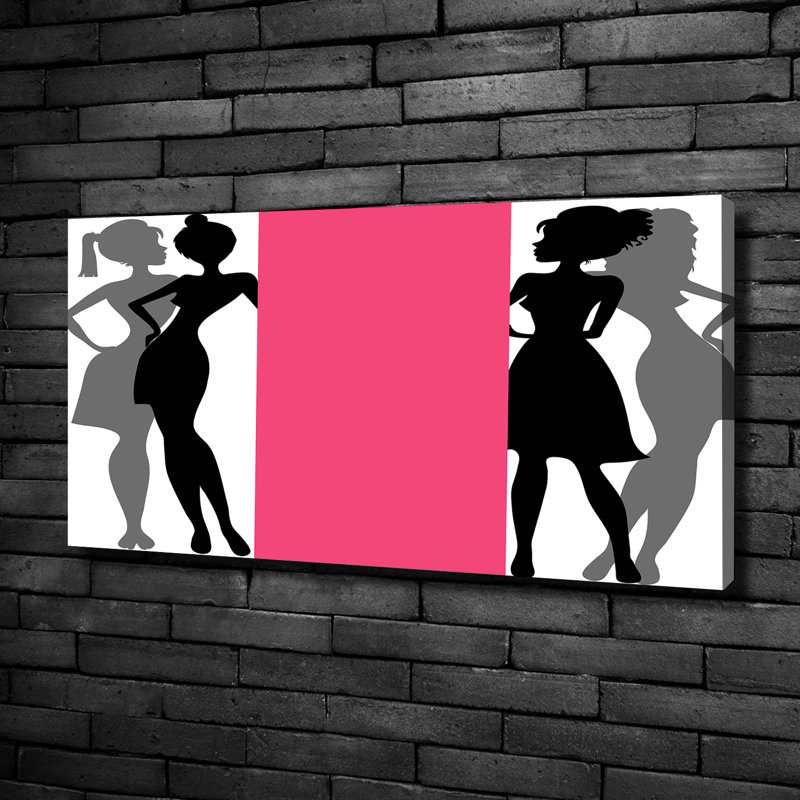 Women'S Silhouettes - No Frame Print on Canvas