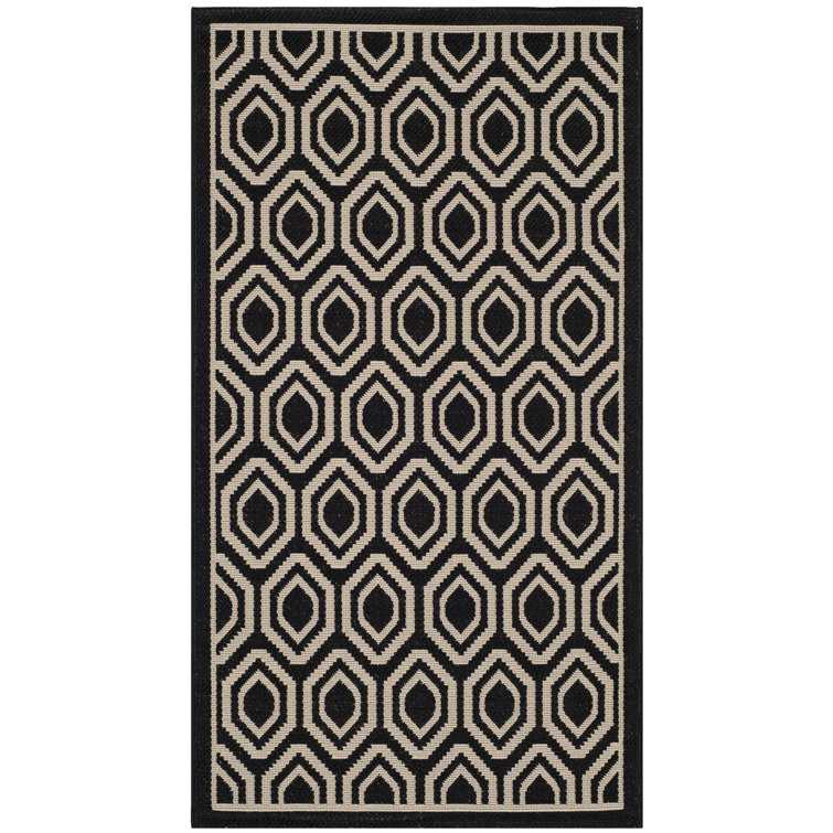 Deedrick Performance Geometric Indoor/Outdoor Area Rug
