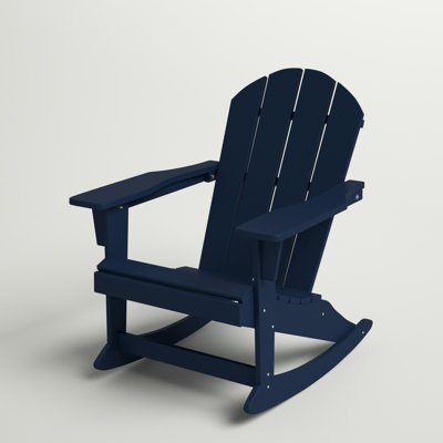 Ravenna HDPE Rocking Adirondack Chair
