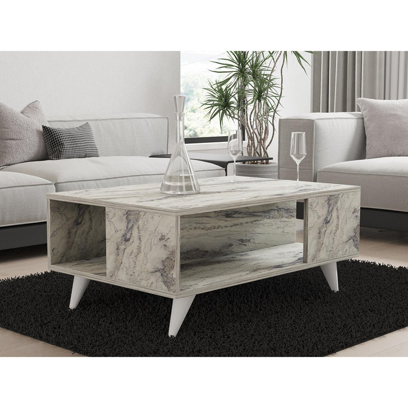 Glorias Coffee Table, Freesia Marble