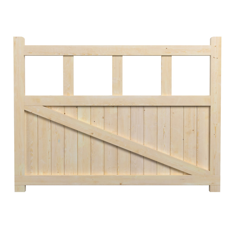 91.5cm H x 120.5cm W Wood Gate