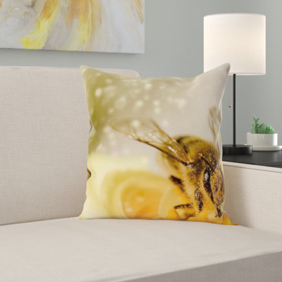 Microsuede Throw Pillow