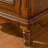 Brown Solid Wood Shoe Storage Bench