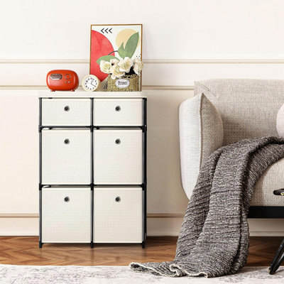 Makensy 6 Drawer Storage Drawer