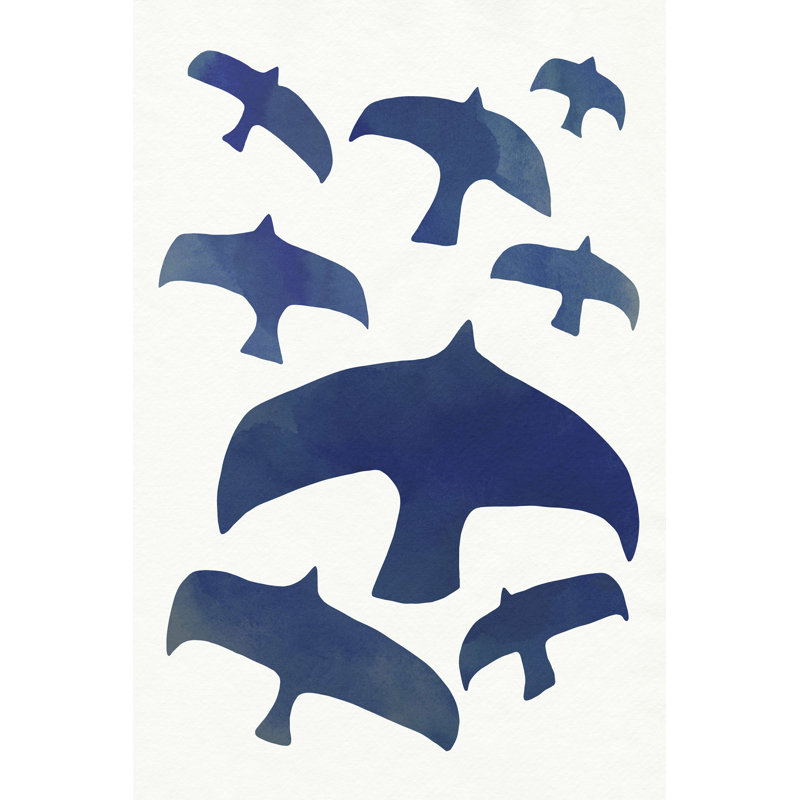 Matisse mouettes I, H 18 po x l 12 po x P 1,25 po