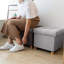 38cm Wide Solid Colour Footstool Ottoman-647977459