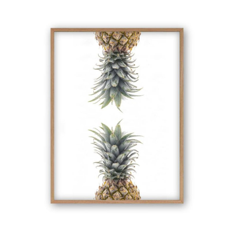 Print, Oak Frame, 41 cm H x 31 cm W x 2.5 cm D