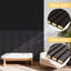 Panneaux muraux à lattes en bois Luxdecor 8Pack 110X11In-122624914