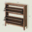 Armoire de rangement pour chaussures 16 paires avec 2 tiroirs rabattables-414935838-414935811