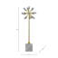 Statue décorative Starburst avec base en marbre pour bureau - Décoration moderne pour le salon ou la maison - Bleu et blanc-911631086