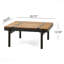 Ensemble de mobilier de coin canapé et table basse