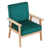 Velours vert est en rupture de stock