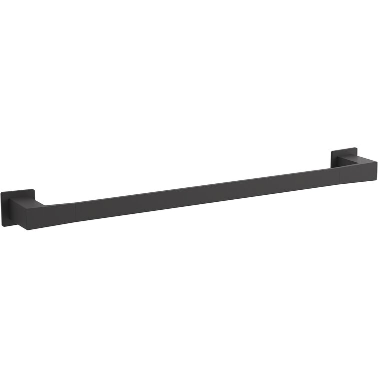 Black Matte 24 in. Towel Bar