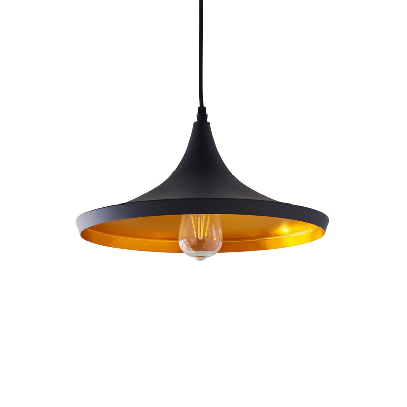 Spaulding 1 - Light Cone Pendant, Black