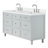 Ariel Monroe 67 Inch Double Rectangular Sink Bathroom Vanity With Quartz Countertop-105988827