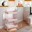 Petit chariot roulant à 3 niveaux, organisateur de rangement en métal, chariot de salle de bain de cuisine, tablettes de bureau-287490656-287490651