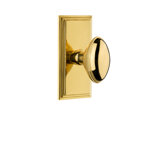 Grandeur Carré Plate Double Dummy with Eden Prairie Door Knob
