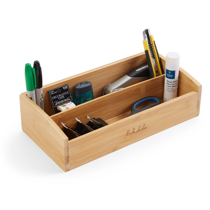 Bamboo Desk Organizer