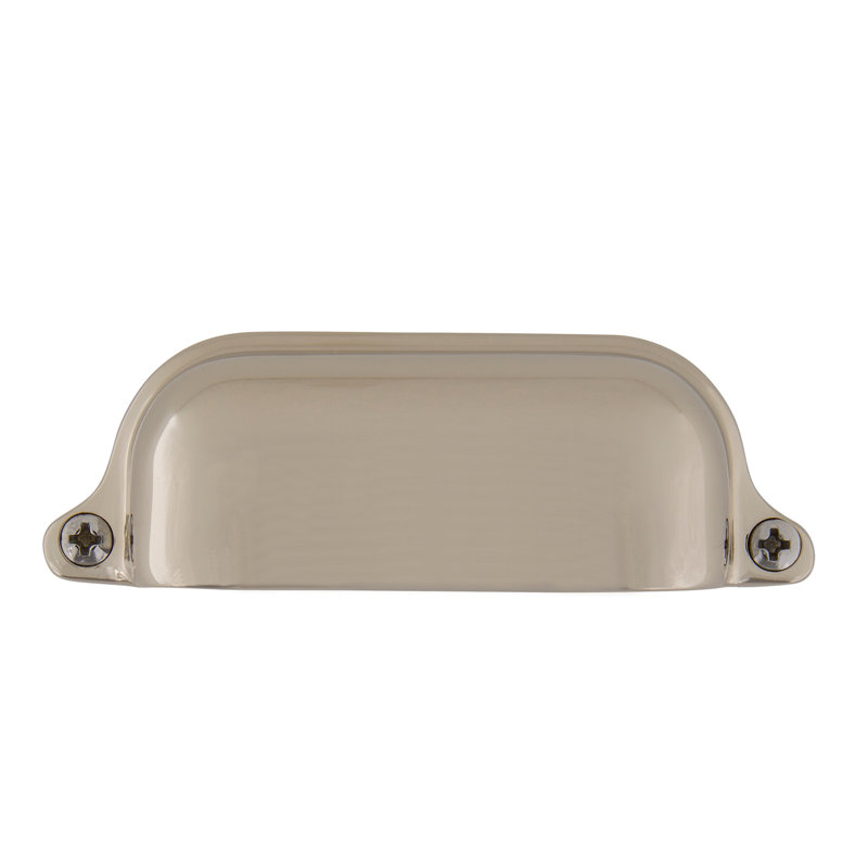 Nostalgic Warehouse Cup Pull Farmhouse Large, Polished Nickel