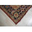 Tapis traditionnel rouge en laine noué à la main-107384305