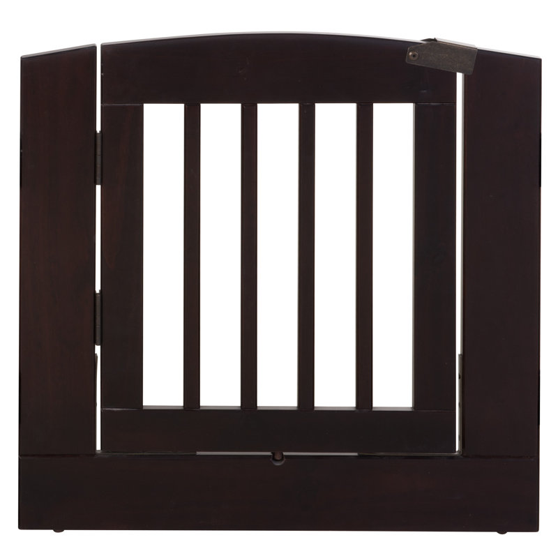 Extension pour barrière pour animaux autoportante, Moyen (H 24 po x l 24 po x L 0,75 po), Cappuccino