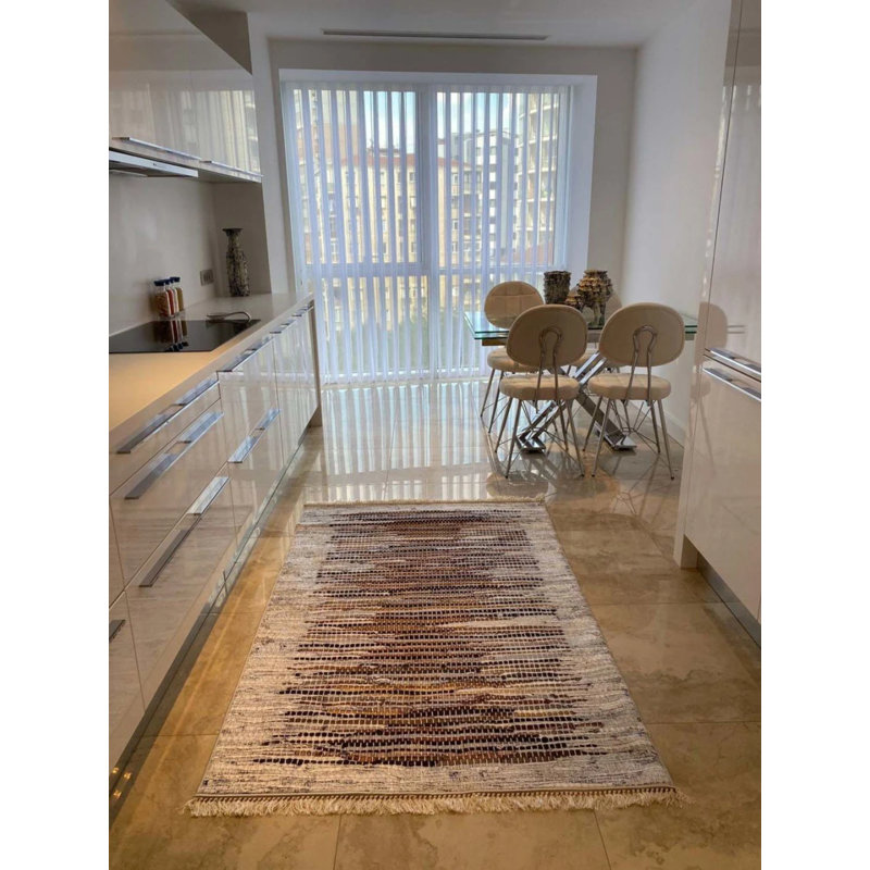 Tapis Masanao avec envers antidérapant, Rectangle 2 pi 7 po x 9 pi 10 po