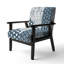 Flamur - Upholstered Modern Accent Arm Chair