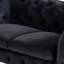 Soule - Causeuse transitionnelle en velours-529068194-457452749