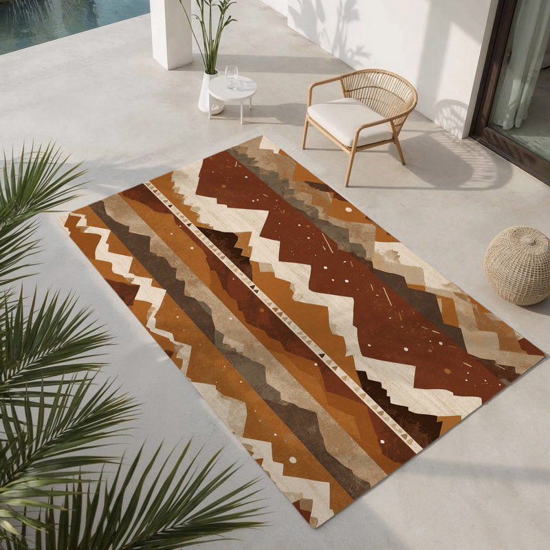 Tapis intérieur et extérieur Eernal Ridge, Rectangulaire 8 pi x 10 pi
