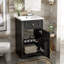 Meuble-lavabo simple 20 po avec comptoir en céramique-1887599204