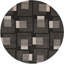 Bense Garza Hand Tufted Wool Modern Area Rug in Black/Gray/Ivory-1556296826