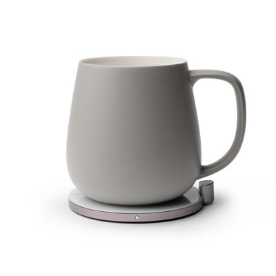 Ui + Self-Heating Mug Set - Soft Gray
