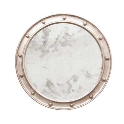 Federal Round Metal Wall Mirror