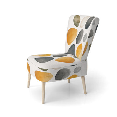 Chaise rembourrée Spiritual Stone - Chaise d'appoint en forme de pierre