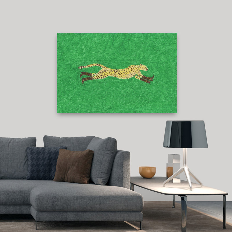 Art contemporain, art animalier contemporain, H 32 po x l 48 po