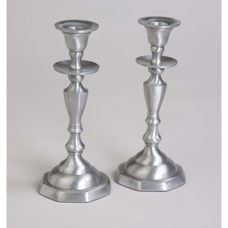 8.25'' H Metal Tabletop Candlestick