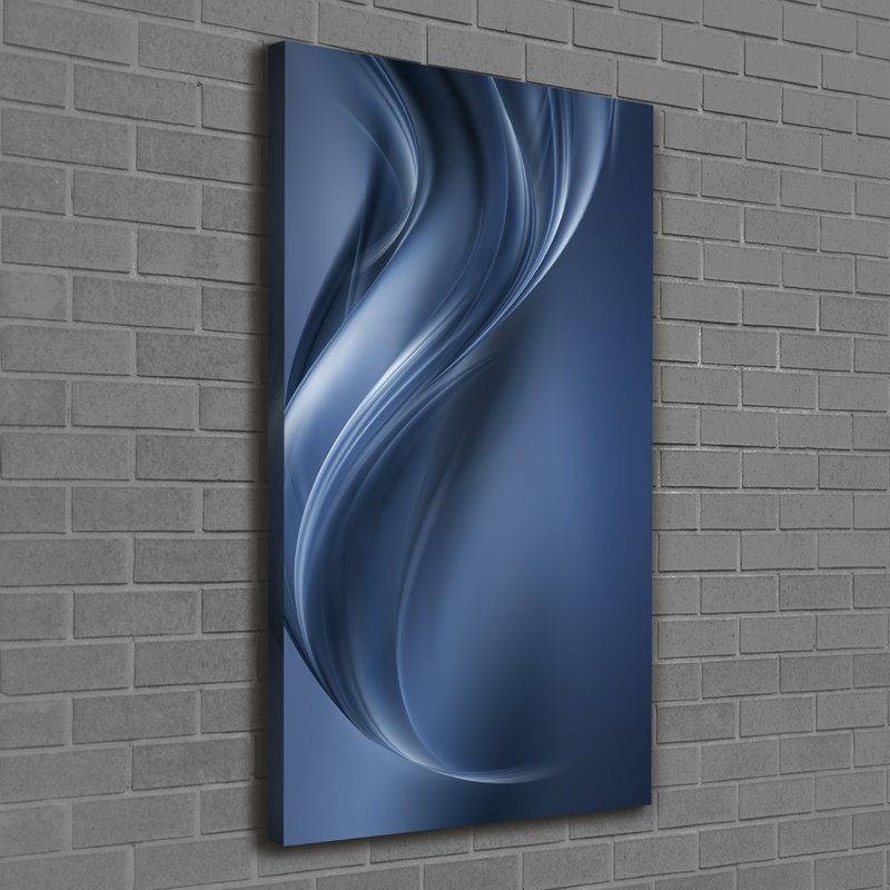 Abstract Wave - Wrapped Canvas Print