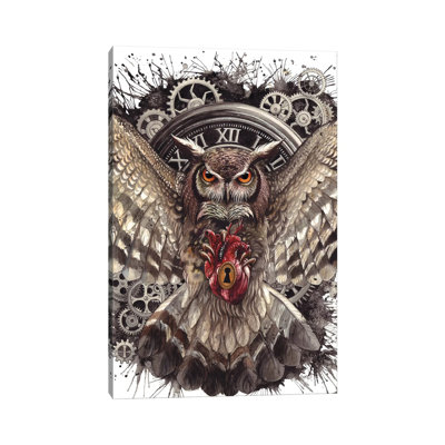 Time by Sunima - Wrapped Canvas Painting