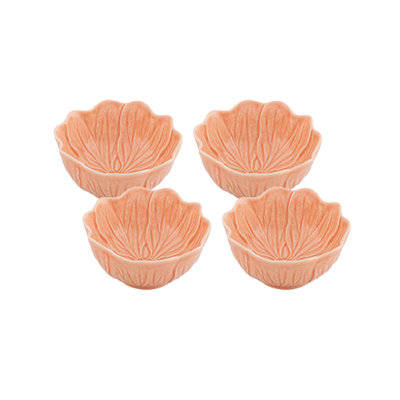 Flora Earthenware Rice Bowl