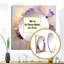 Miroir mural de salon Golden Iris-101495465