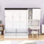 Lit escamotable avec canapé, bureau et armoire Murphy-1575528478